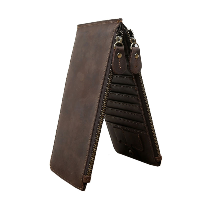 Classic Multi Card Slots Leather Wallet, Phone Case