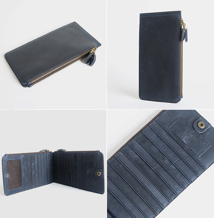 Classic Multi Card Slots Leather Wallet, Phone Case