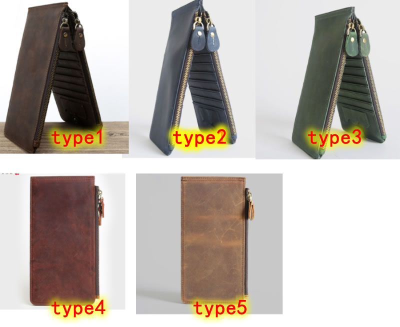 Classic Multi Card Slots Leather Wallet, Phone Case
