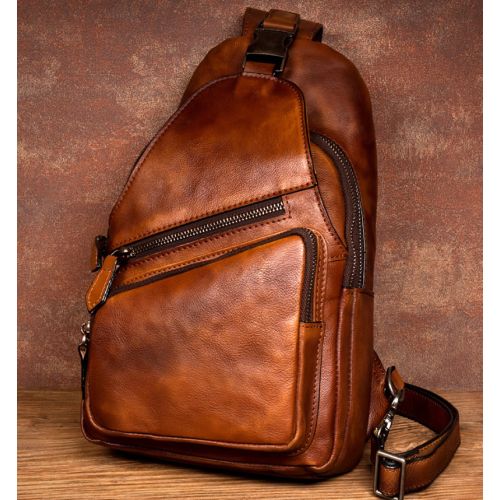 Fashion Handmade Cowhide Shoulder Bag