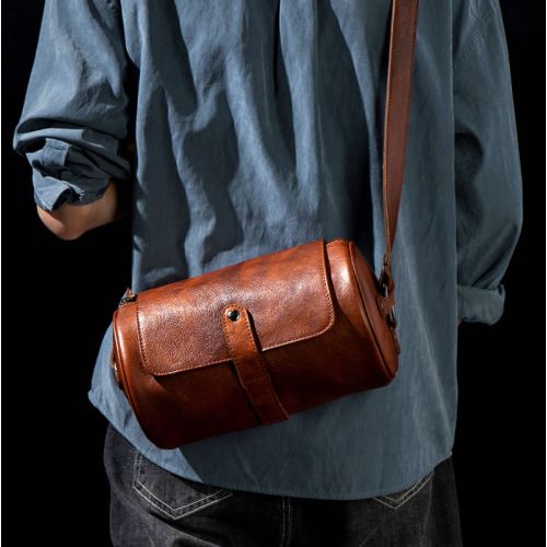 Handmade Cowhide Shoulder Bags,Travel Bag