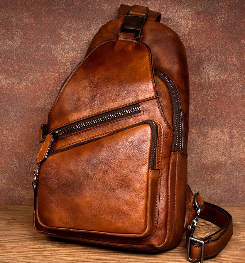 Fashion Handmade Cowhide Shoulder Bag
