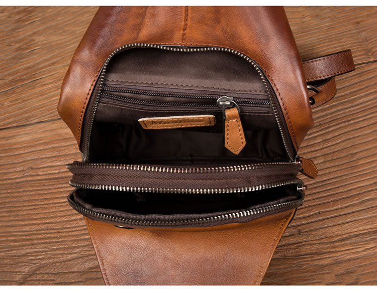 Fashion Handmade Cowhide Shoulder Bag