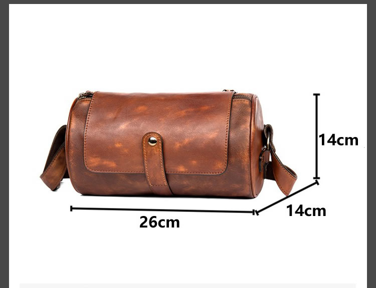 Handmade Cowhide Shoulder Bags,Travel Bag