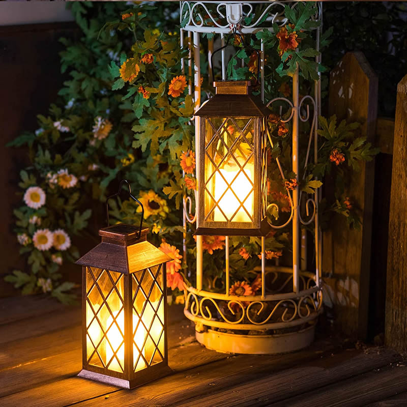Imitation Kerosene Lamp Electronic Candle Flame Hanging Light