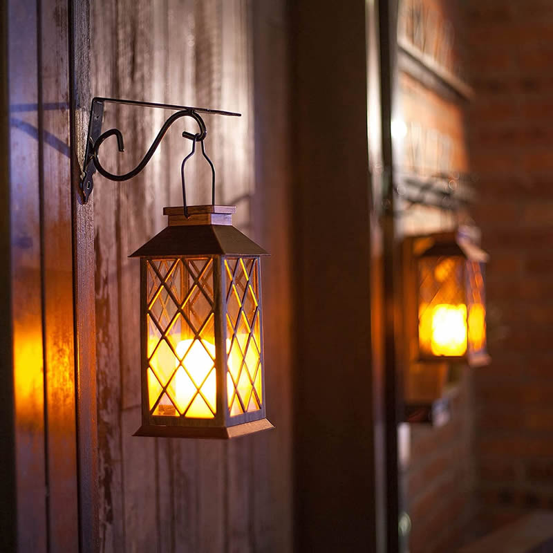 Imitation Kerosene Lamp Electronic Candle Flame Hanging Light