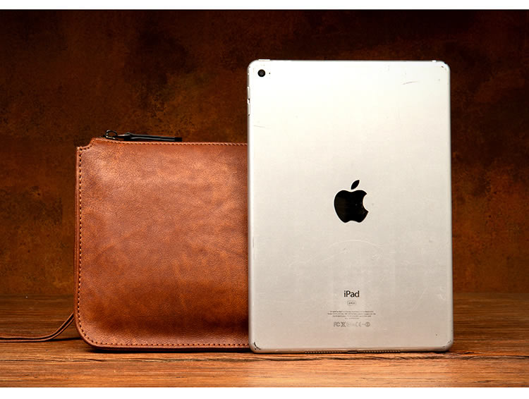 Vintage Cowhide Handheld Business Bag