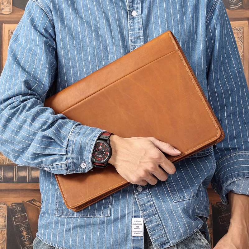 Vintage Handmade Commercial Handbag Attache Case