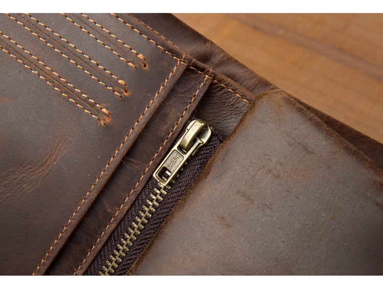Vintage Leather Wallet For Men